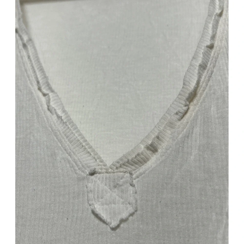 Anthropologie Free People We The Free Golden Gate Tee‎ Ivory Size M Retail: $58